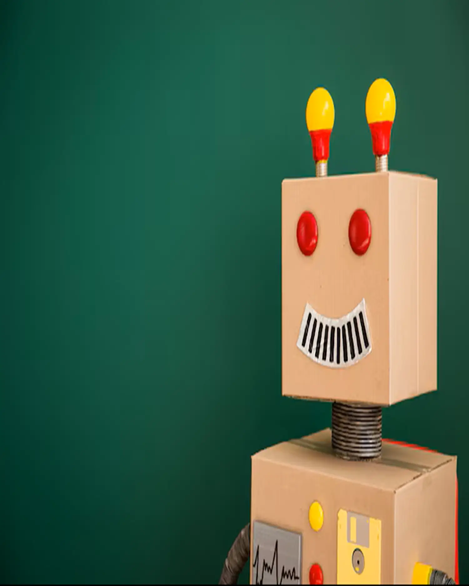 robótica com materiais recicláveis